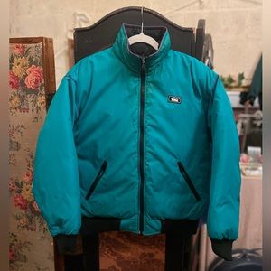 Vintage reversible Woolrich puffer